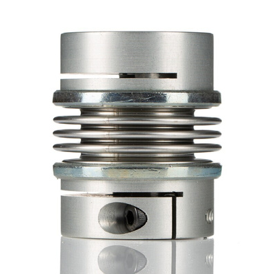 Huco Bellows Coupling, 41mm Outside Diameter, 16mm Bore, 49.7mm Length Coupler
