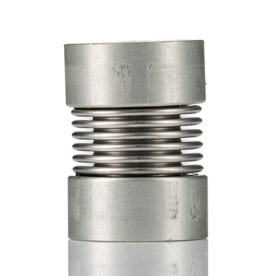 Huco Bellows Coupling, 16mm Outside Diameter, 3mm Bore, 21mm Length Coupler
