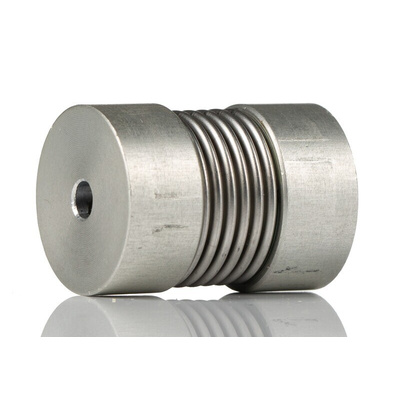 Huco Bellows Coupling, 16mm Outside Diameter, 4 or 5mm Bore, 21mm Length Coupler