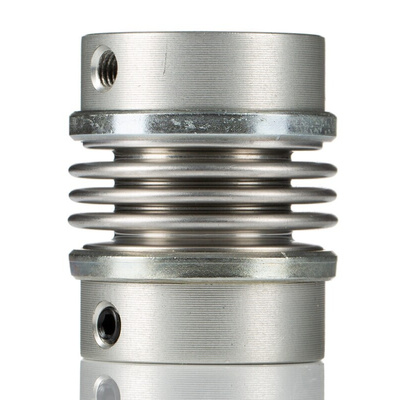Huco Bellows Coupling, 34mm Outside Diameter, 8mm Bore, 40mm Length Coupler