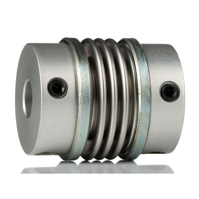 Huco Bellows Coupling, 34mm Outside Diameter, 10mm Bore, 40mm Length Coupler