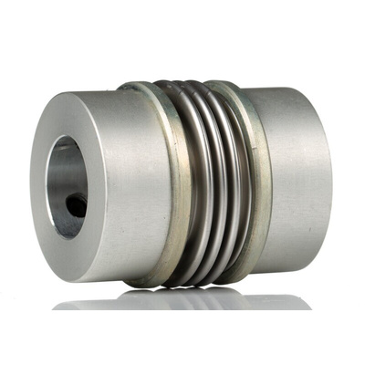 Huco Bellows Coupling, 41mm Outside Diameter, 20mm Bore, 49.7mm Length Coupler