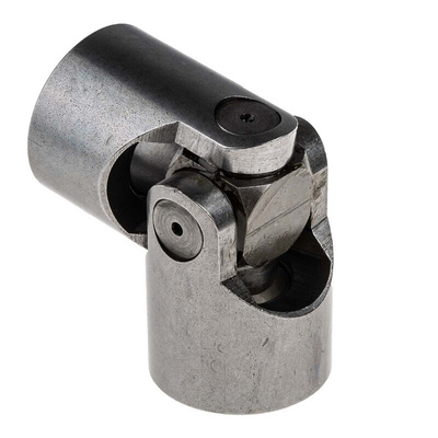 RS PRO Universal Joint, Single, Plain, Bore 16mm, 68mm Length
