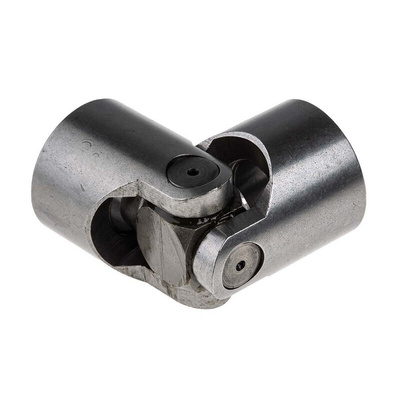 RS PRO Universal Joint, Single, Plain, Bore 16mm, 68mm Length