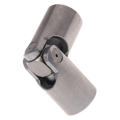 RS PRO Universal Joint, Single, Plain, Bore 16mm, 74mm Length