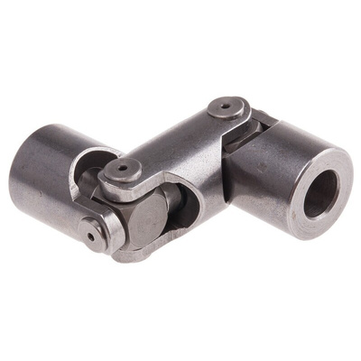 RS PRO Universal Joint, Double, Plain, Bore 8mm, 62mm Length