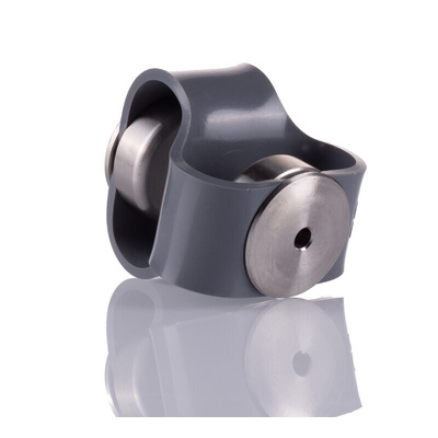 Huco Double Loop Elastomer, 4mm Bore, 48mm Length Coupler