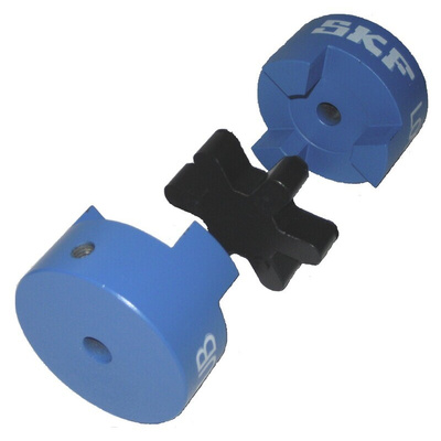 SKF Jaw Coupling, 54mm Outside Diameter, 9mm Bore, 25mm Length Coupler