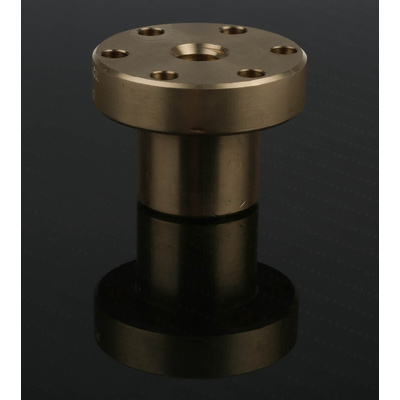 RS PRO Flanged Round Nut For Lead Screw, For Shaft Dia. 12mm