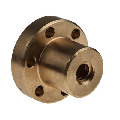 RS PRO Flanged Round Nut For Lead Screw, For Shaft Dia. 12mm