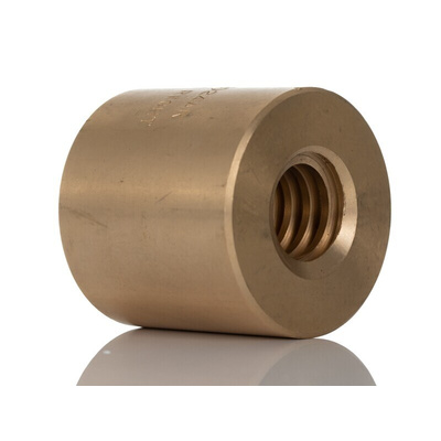 RS PRO Cylindrical Nut For Lead Screw, For Shaft Dia. 24mm
