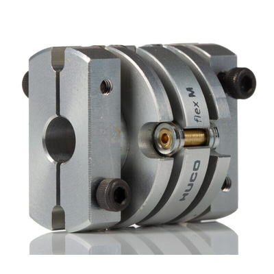 Huco Specialist Coupling, 26mm Outside Diameter, 6mm Bore, 28.4mm Length Coupler