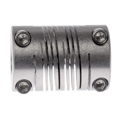 Huco Beam Coupling, 19mm Outside Diameter, 8mm Bore, 28mm Length Coupler