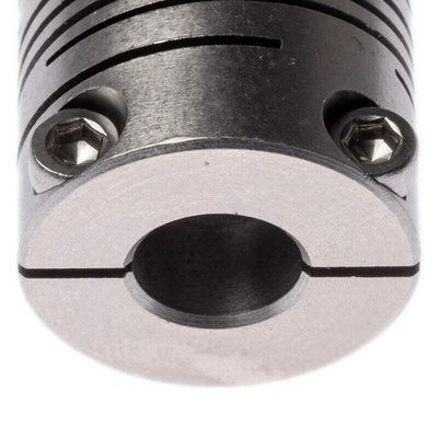 Huco Beam Coupling, 19mm Outside Diameter, 8mm Bore, 28mm Length Coupler