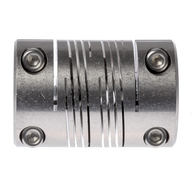 Huco Beam Coupling, 25mm Outside Diameter, 8mm Bore, 38.1mm Length Coupler