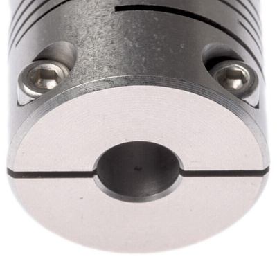 Huco Beam Coupling, 25mm Outside Diameter, 8mm Bore, 38.1mm Length Coupler