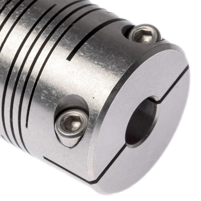 Huco Beam Coupling, 25mm Outside Diameter, 8mm Bore, 38.1mm Length Coupler