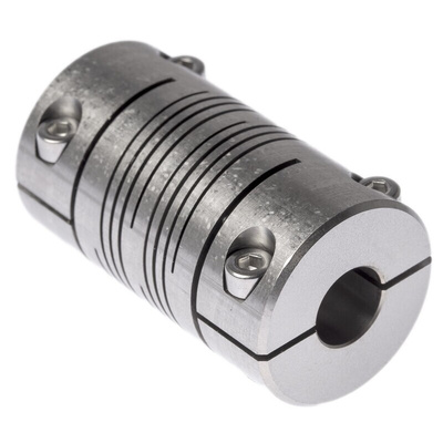 Huco Beam Coupling, 32mm Outside Diameter, 12mm Bore, 57.2mm Length Coupler