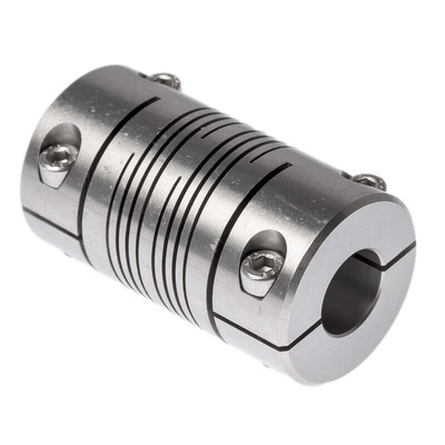 Huco Beam Coupling, 32mm Outside Diameter, 14mm Bore, 57.2mm Length Coupler