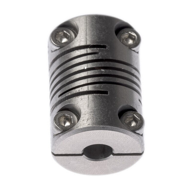 Huco Beam Coupling, 13mm Outside Diameter, 4mm Bore, 19.1mm Length Coupler