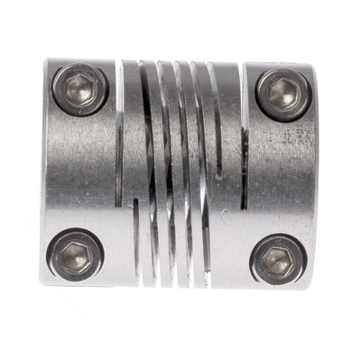 Huco Beam Coupling, 19mm Outside Diameter, 8mm Bore, 22.9mm Length Coupler