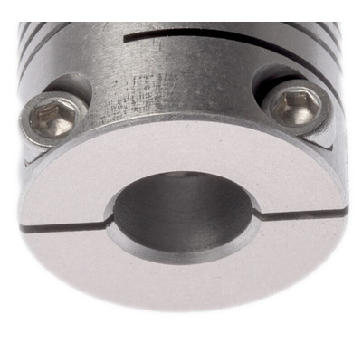 Huco Beam Coupling, 19mm Outside Diameter, 8mm Bore, 22.9mm Length Coupler
