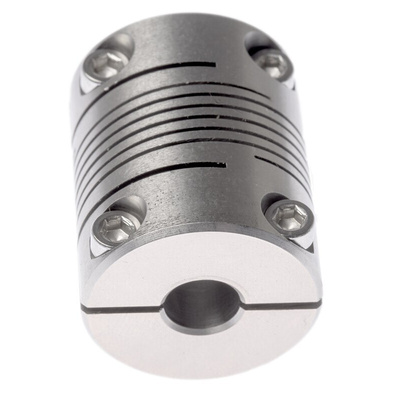 Huco Beam Coupling, 25mm Outside Diameter, 8mm Bore, 31.8mm Length Coupler
