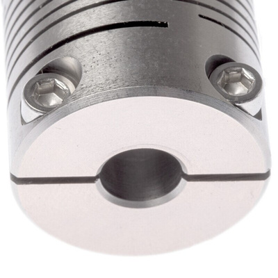 Huco Beam Coupling, 25mm Outside Diameter, 8mm Bore, 31.8mm Length Coupler