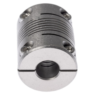 Huco Beam Coupling, 25mm Outside Diameter, 10mm Bore, 31.8mm Length Coupler