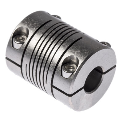 Huco Beam Coupling, 25mm Outside Diameter, 10mm Bore, 31.8mm Length Coupler