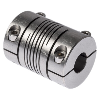 Huco Beam Coupling, 32mm Outside Diameter, 12mm Bore, 44.5mm Length Coupler