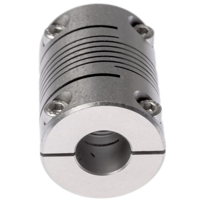 Huco Beam Coupling, 32mm Outside Diameter, 14mm Bore, 44.5mm Length Coupler
