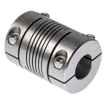 Huco Beam Coupling, 32mm Outside Diameter, 14mm Bore, 44.5mm Length Coupler