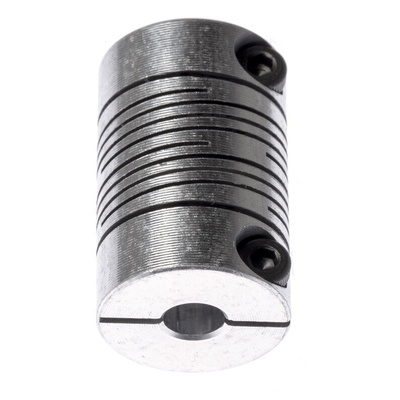 Huco Beam Coupling, 16mm Outside Diameter, 5mm Bore, 25.4mm Length Coupler