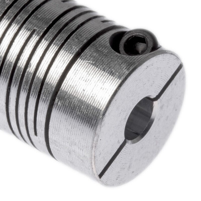 Huco Beam Coupling, 16mm Outside Diameter, 5mm Bore, 25.4mm Length Coupler
