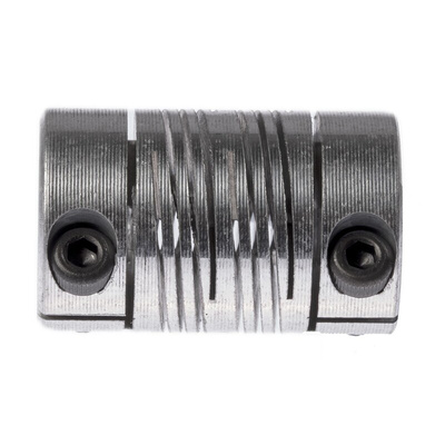Huco Beam Coupling, 16mm Outside Diameter, 6mm Bore, 25.4mm Length Coupler