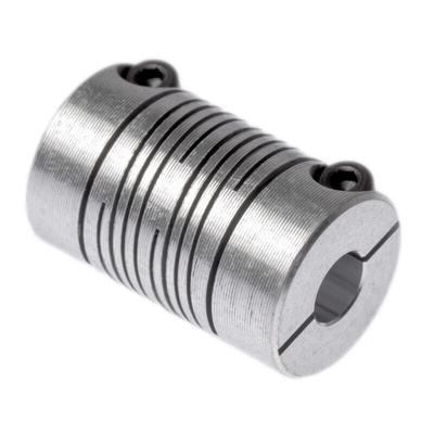 Huco Beam Coupling, 16mm Outside Diameter, 6mm Bore, 25.4mm Length Coupler