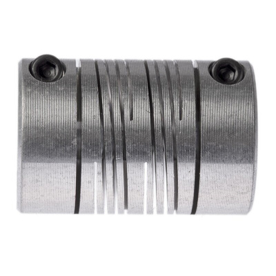 Huco Beam Coupling, 25mm Outside Diameter, 8mm Bore, 38.1mm Length Coupler