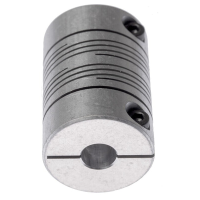 Huco Beam Coupling, 25mm Outside Diameter, 8mm Bore, 38.1mm Length Coupler
