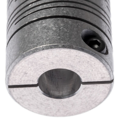 Huco Beam Coupling, 25mm Outside Diameter, 10mm Bore, 38.1mm Length Coupler