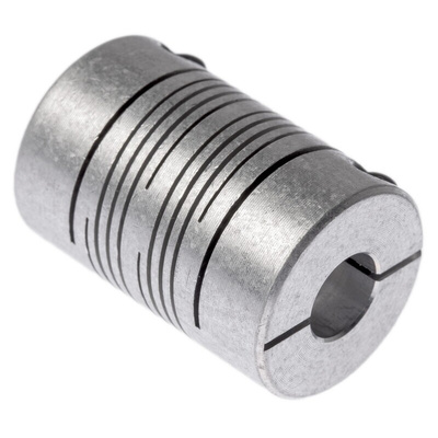Huco Beam Coupling, 25mm Outside Diameter, 10mm Bore, 38.1mm Length Coupler