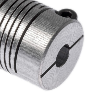 Huco Beam Coupling, 16mm Outside Diameter, 5mm Bore, 20.3mm Length Coupler