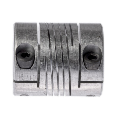 Huco Beam Coupling, 19mm Outside Diameter, 8mm Bore, 22.9mm Length Coupler