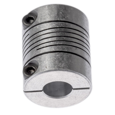 Huco Beam Coupling, 19mm Outside Diameter, 8mm Bore, 22.9mm Length Coupler