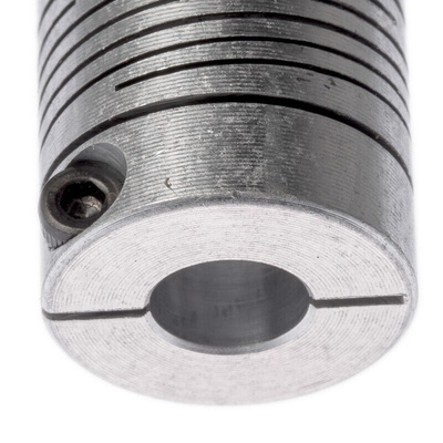 Huco Beam Coupling, 19mm Outside Diameter, 8mm Bore, 22.9mm Length Coupler