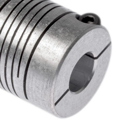 Huco Beam Coupling, 19mm Outside Diameter, 8mm Bore, 22.9mm Length Coupler