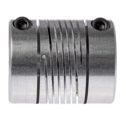 Huco Beam Coupling, 25mm Outside Diameter, 8mm Bore, 31.8mm Length Coupler