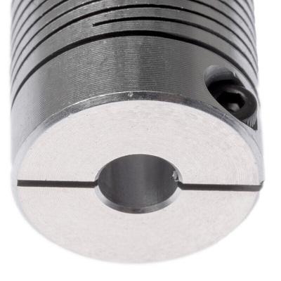 Huco Beam Coupling, 25mm Outside Diameter, 8mm Bore, 31.8mm Length Coupler