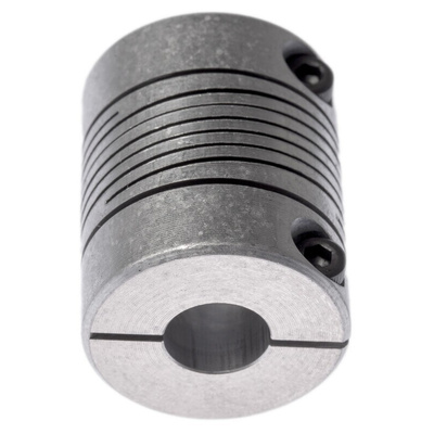 Huco Beam Coupling, 25mm Outside Diameter, 10mm Bore, 31.8mm Length Coupler