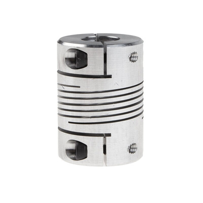 Huco Beam Coupling, 32mm Outside Diameter, 14mm Bore, 44.5mm Length Coupler